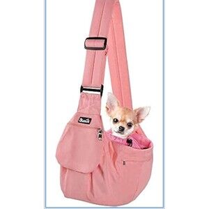 Slowton  Dog Carrier Sling Hard Bottom Support Dog Carriers for Small Dogs ~NEW~